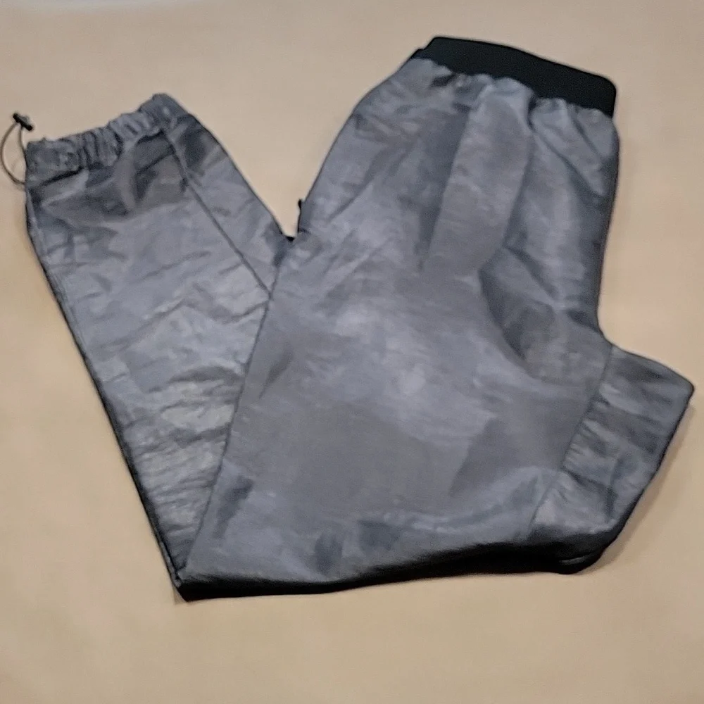 Adidas Size M Gray James Harden Traveler Basketball Track Windbreaker Pants